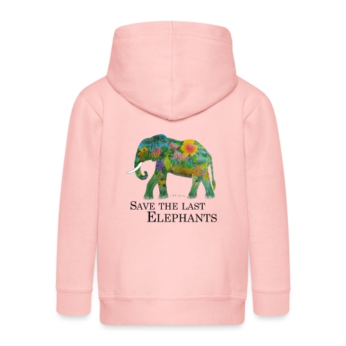 Save The Last Elephants - Kinder Premium Kapuzenjacke