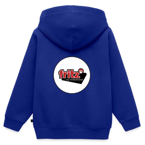 Fritz de ChessBase - Ajedrez - Sudadera con cremallera y capucha para niño/adolescente Premium ecológica