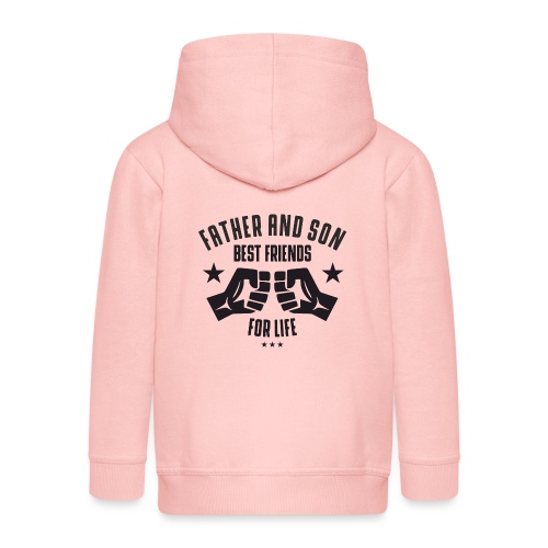 Father and Son best friends for life - Kinder Premium Kapuzenjacke