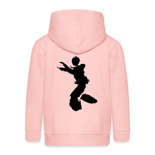 Wing Chun / Kung Fu Tusche Figur VEKTOR - Kids' Premium Hooded Jacket