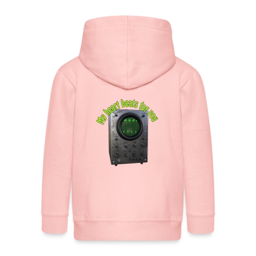 My heart beats for you - Kids' Premium Hooded Jacket