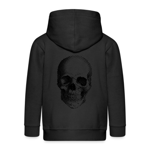 Skull & Bones No. 1 - schwarz/black - Kinder Premium Kapuzenjacke