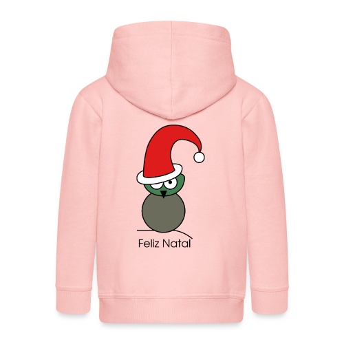Owl - Feliz Natal - Kids' Premium Hooded Jacket