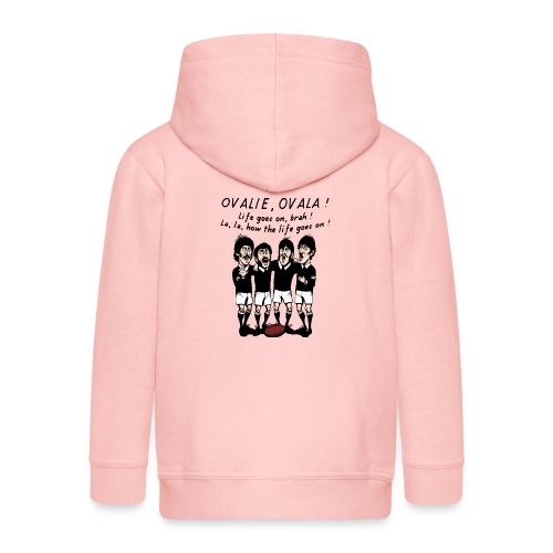 OVALIE, OVALA ! (Rugby) - Kids' Premium Hooded Jacket