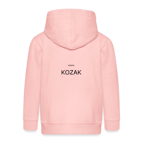 KOZAK - Rozpinana bluza dziecięca z kapturem Premium