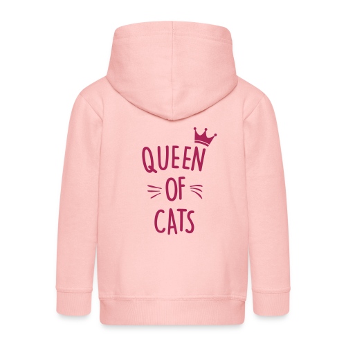 queen of cats - Kinder Premium Kapuzenjacke