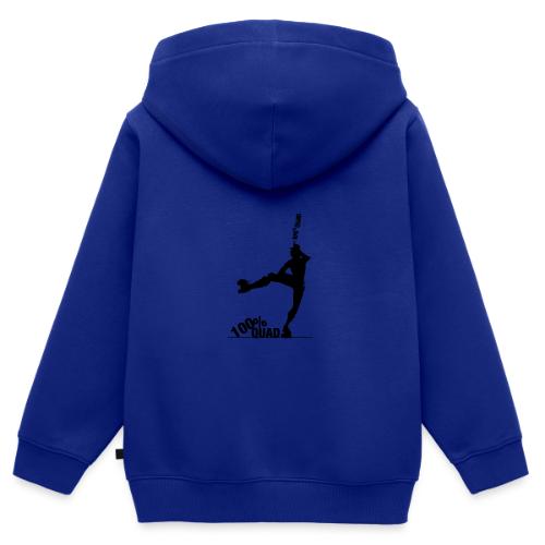 Roller Quad - Sweat Premium à capuche zippé enfant bio