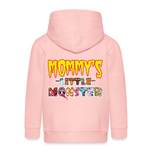 Mommy's little Monster - Halloween Grusel - Kinder Premium Kapuzenjacke