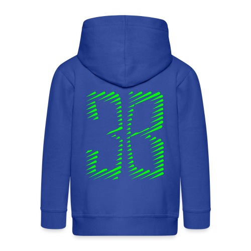3B Logo meteorite - Kids' Premium Hooded Jacket