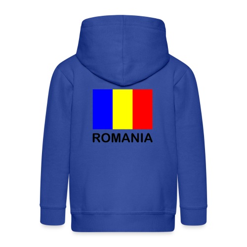 Fahne Romania - Kinder Premium Kapuzenjacke
