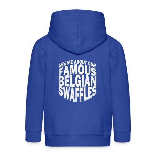 Famous Belgian Swaffles - Kinderen Premium jas met capuchon
