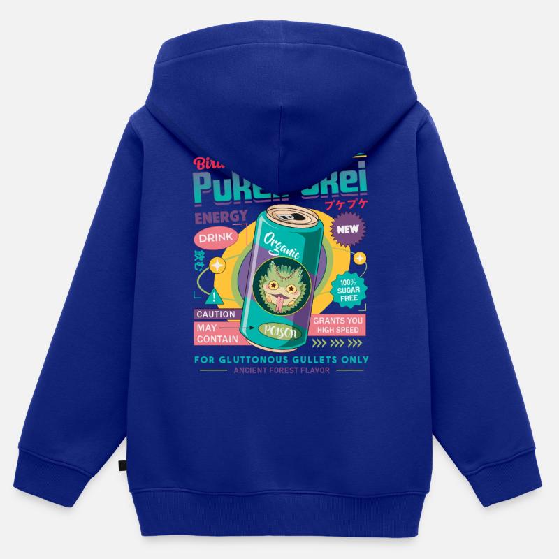 Potion verte pour les chasseurs de dot Sweat Premium à capuche zippé enfant bio