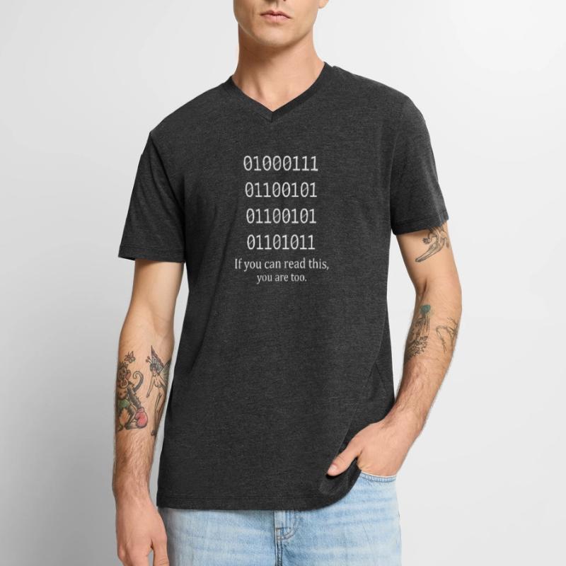 Technical Support Computer Technology IT Software Men's Premium Organic T-shirt with V-neck