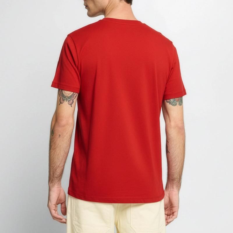 Generated by the Basilisk Men's Premium Organic T-shirt with V-neck