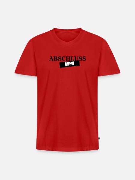 Graduation Crew - Graduation Trip Class 2026 - Men's Premium Organic T-shirt with V-neck - red