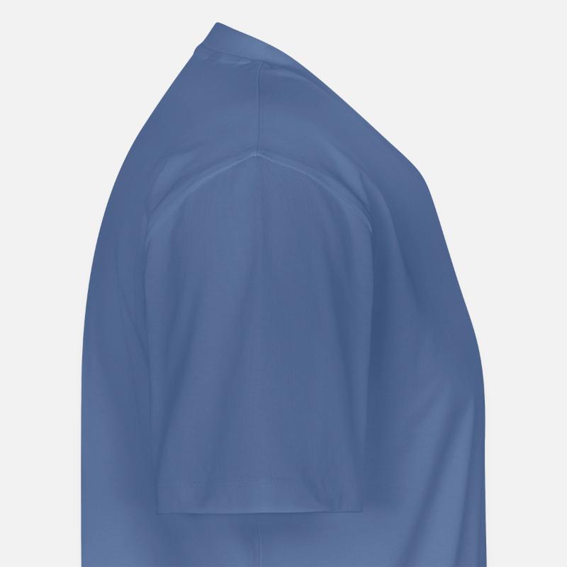 Chevron Stack Bold Pattern Men's Premium Organic T-shirt with V-neck