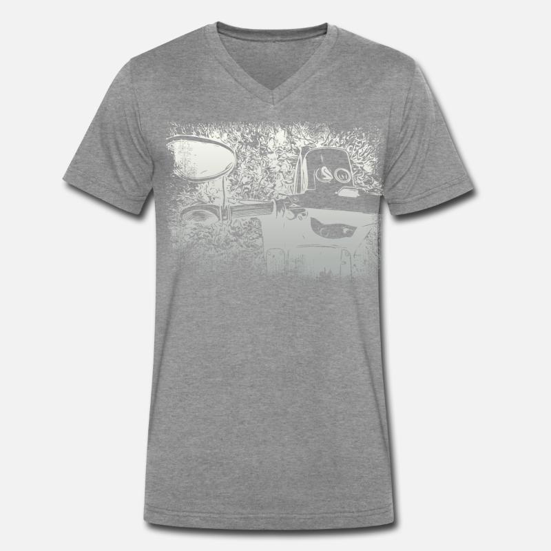 Simson Swallow KR51 Men's Premium Organic T-shirt with V-neck