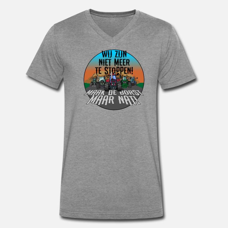 We are unstoppable Men's Premium Organic T-shirt with V-neck