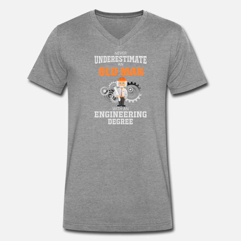 engineer Men's Premium Organic T-shirt with V-neck