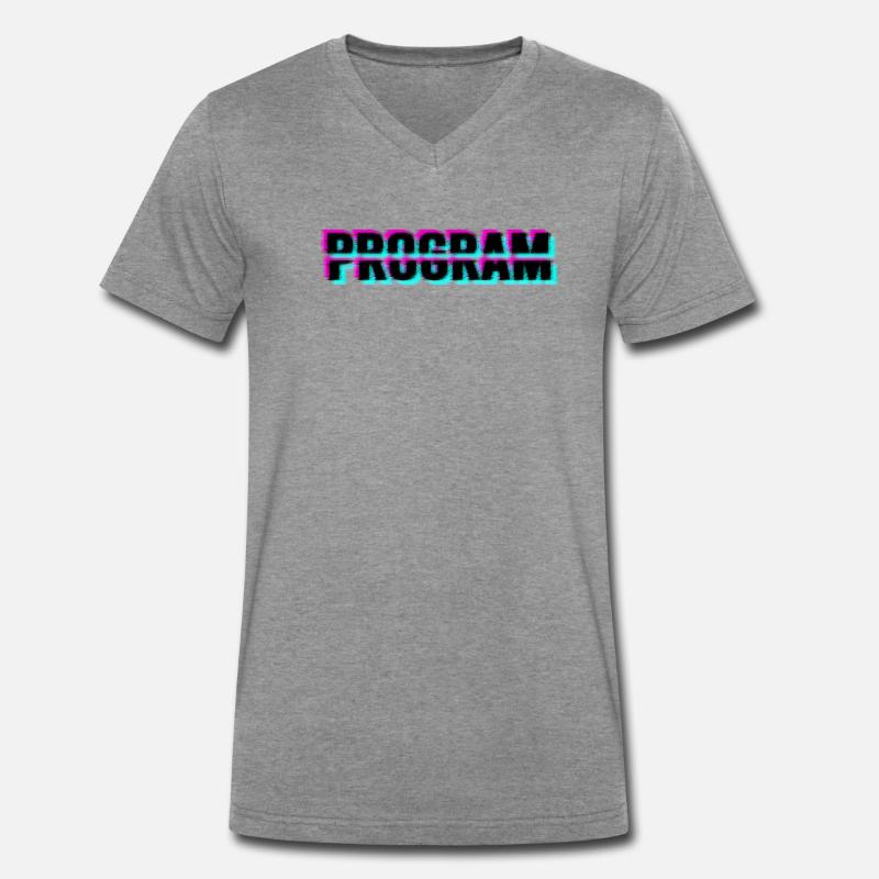 Computer program Men's Premium Organic T-shirt with V-neck
