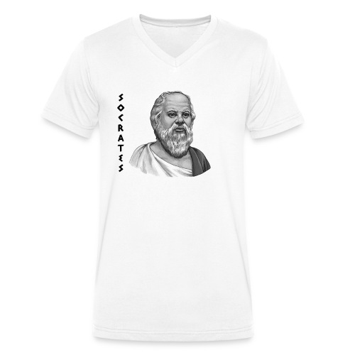 Socrates - Stanley/Stella Men's Organic V-Neck T-Shirt 