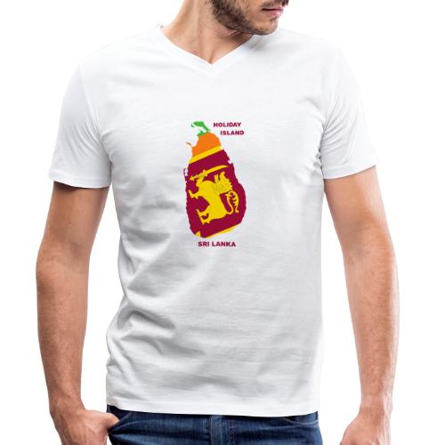 Sri Lanka Island holiday - Männer Bio-T-Shirt mit V-Ausschnitt von Stanley & Stella