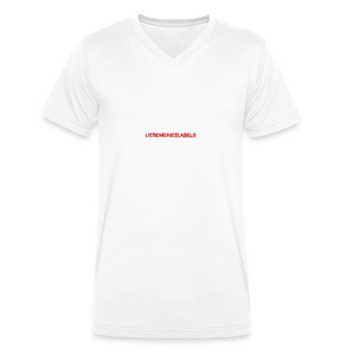 Liebemeineslabels Doppel-Edition - Männer Bio-T-Shirt mit V-Ausschnitt von Stanley & Stella