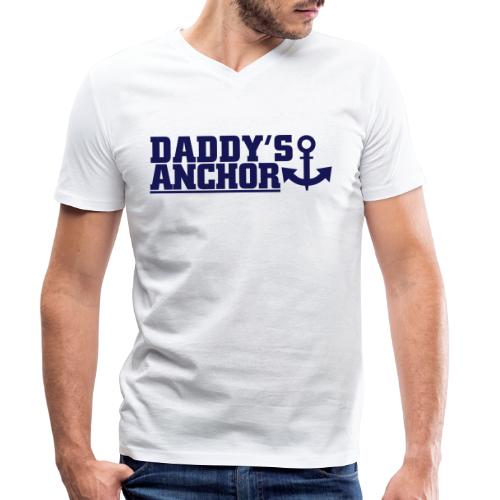 daddys anchor - Stanley/Stella Männer Bio-T-Shirt mit V-Ausschnitt