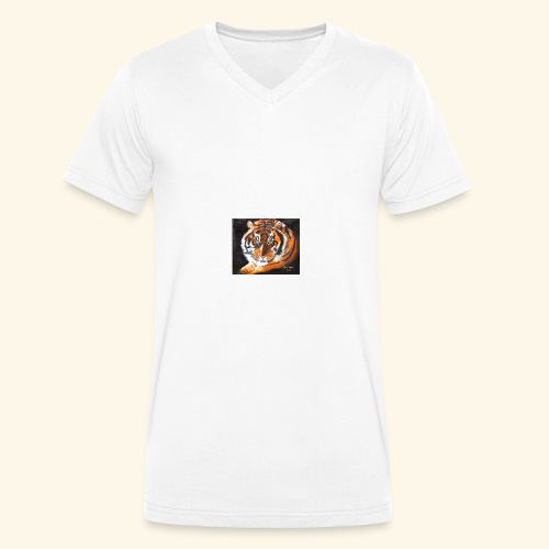 Tiger - Stanley/Stella Männer Bio-T-Shirt mit V-Ausschnitt