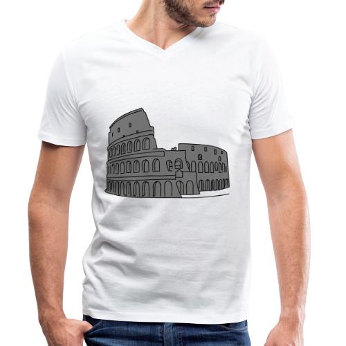Kolosseum in Rom 2 - Stanley/Stella Männer Bio-T-Shirt mit V-Ausschnitt