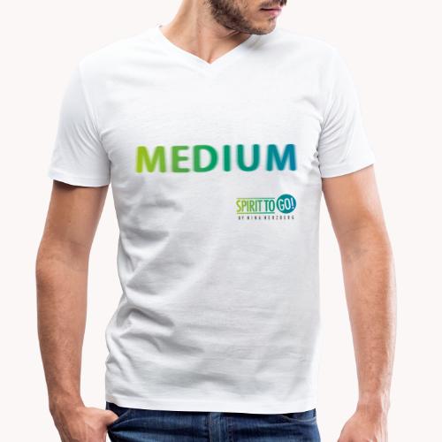 Heut´fühl ich mich so... MEDIUM - Stanley/Stella Männer Bio-T-Shirt mit V-Ausschnitt