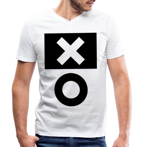 XO White - Männer Bio-T-Shirt mit V-Ausschnitt von Stanley & Stella