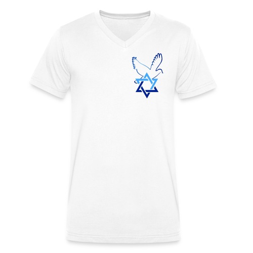 Shalom I - Männer Bio-T-Shirt mit V-Ausschnitt von Stanley & Stella