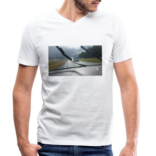 LKW - Truck - Neuseeland - New Zealand - - Stanley/Stella Männer Bio-T-Shirt mit V-Ausschnitt