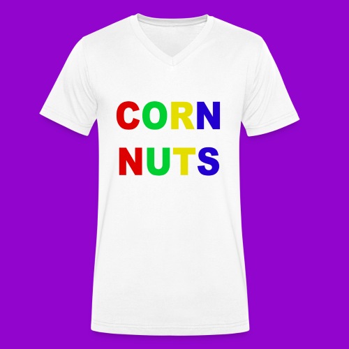 Corn Nuts - Heathers The Musical - Men's Organic V-Neck T-Shirt by Stanley & Stella