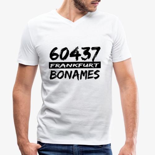 60437 Frankfurt Bonames - Männer Bio-T-Shirt mit V-Ausschnitt von Stanley & Stella