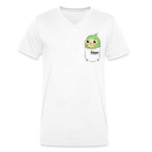 Kakapo Tasche - Stanley/Stella Men's Organic V-Neck T-Shirt 