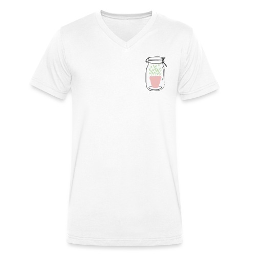 Jar of life - Ekologisk T-shirt med V-ringning herr från Stanley & Stella