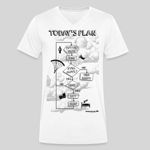 Today s plan - T-shirt bio col V Stanley/Stella Homme