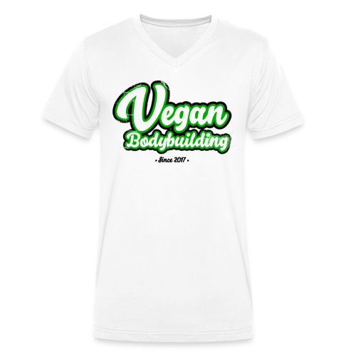 Vegan Bodybuilding -design - Stanley & Stellan miesten luomupikeepaita