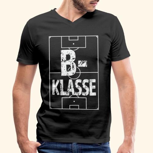 B-Klasse im Fußballfeld - Stanley/Stella Männer Bio-T-Shirt mit V-Ausschnitt