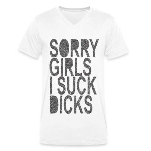 sorrygirls0 - Stanley/Stella Männer Bio-T-Shirt mit V-Ausschnitt