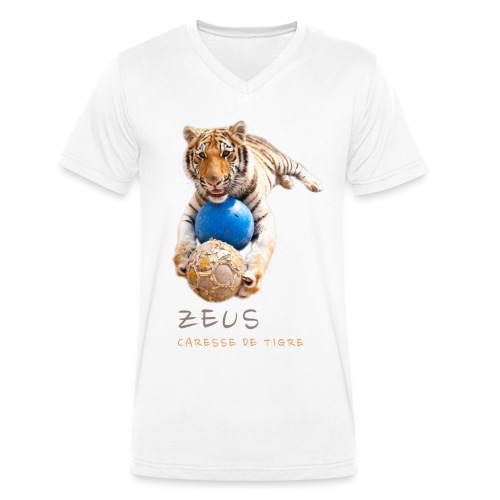 Zeus ballons - T-shirt bio col V Stanley & Stella Homme