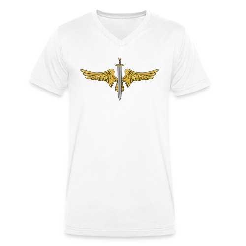 Flügeln - Stanley/Stella Männer Bio-T-Shirt mit V-Ausschnitt