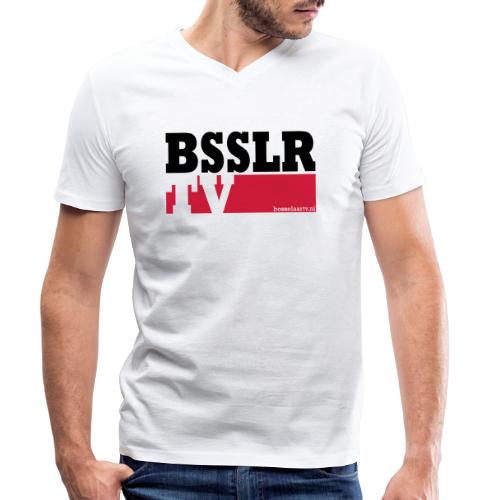 BSSLRTV - Mannen bio T-shirt met V-hals van Stanley & Stella