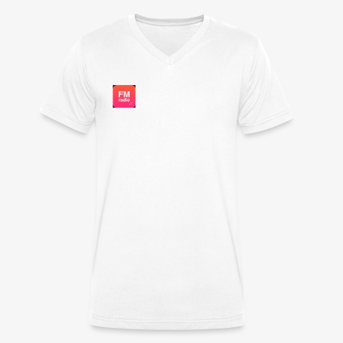 logo radiofm93 - Mannen bio T-shirt met V-hals van Stanley & Stella