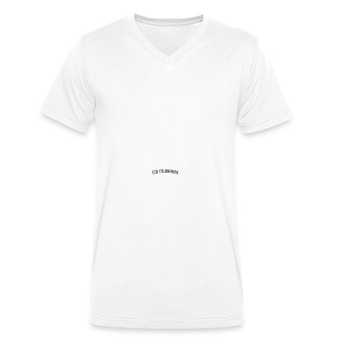 EID White - Stanley/Stella Men's Organic V-Neck T-Shirt 