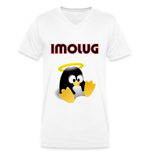 pinguino imolug - T-shirt ecologica da uomo con scollo a V di Stanley & Stella