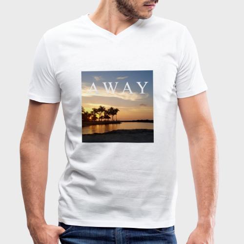 Away - Stanley/Stella Männer Bio-T-Shirt mit V-Ausschnitt