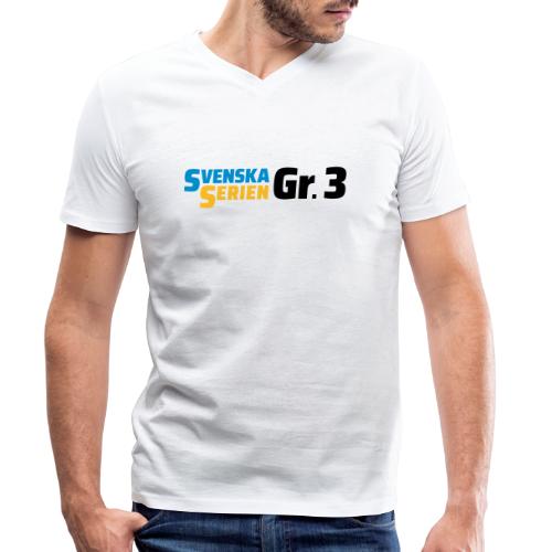 SSGr3 svart - Ekologisk T-shirt med V-ringning herr från Stanley & Stella